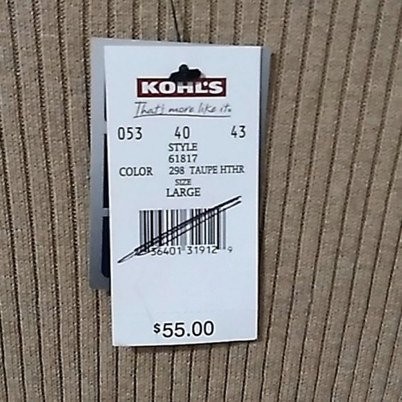 Dockers Men Sweater. NWT - Picture 8 of 8